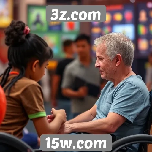Acessibilidade e inclusão no 3z.com